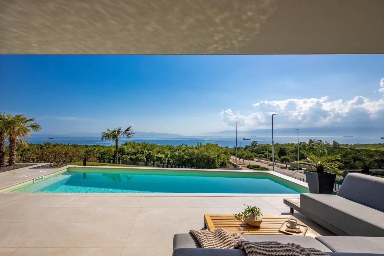 Villa Ameli Apartment With Swimming Pool 里耶卡 外观 照片