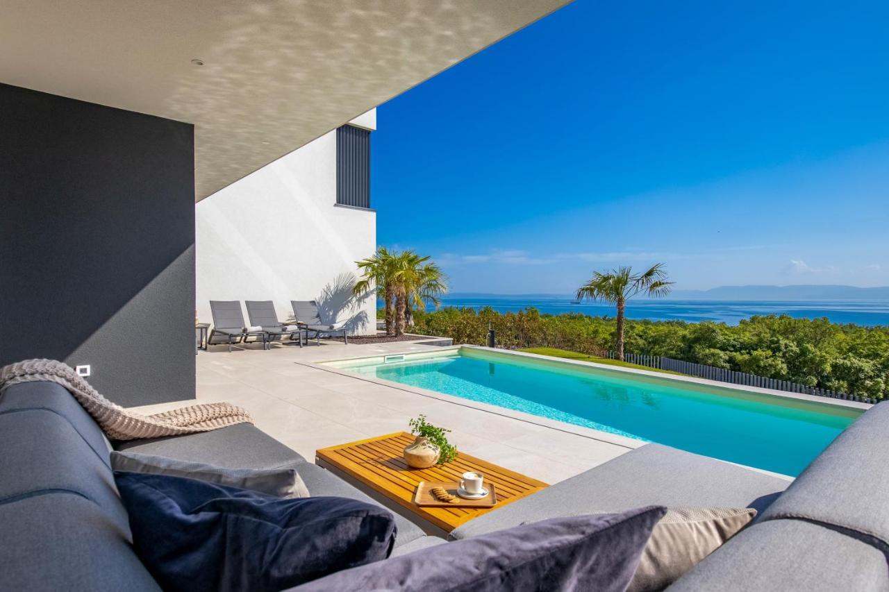 Villa Ameli Apartment With Swimming Pool 里耶卡 外观 照片